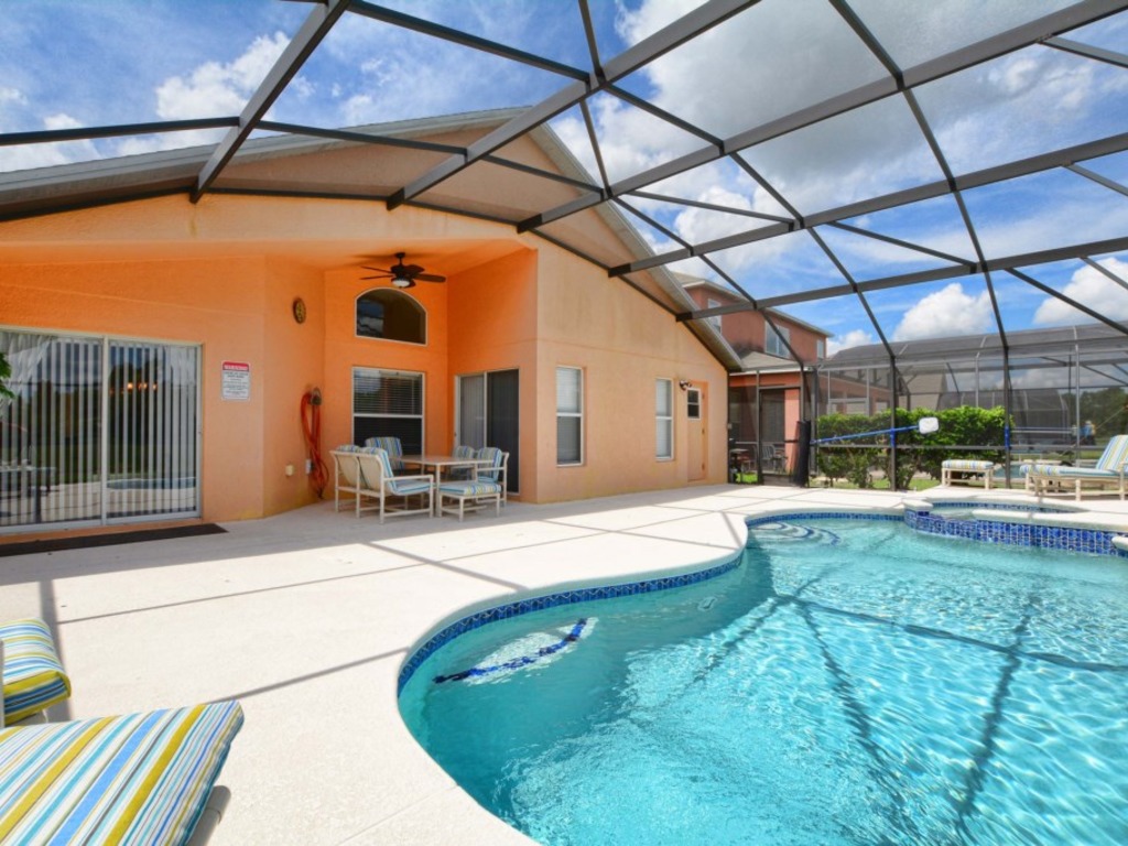 Family-Friendly Disney Retreat | Private Pool, Game Room & Lake View-2201EM Vacation Rental in Kissimmee - RedAwning